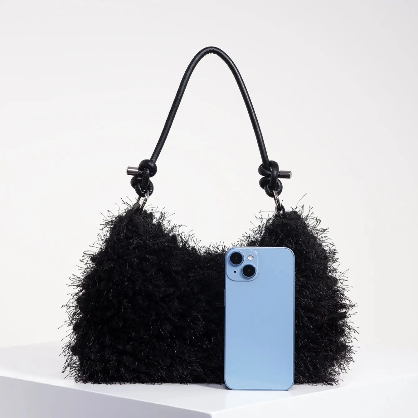 Noémie Plush Clutch