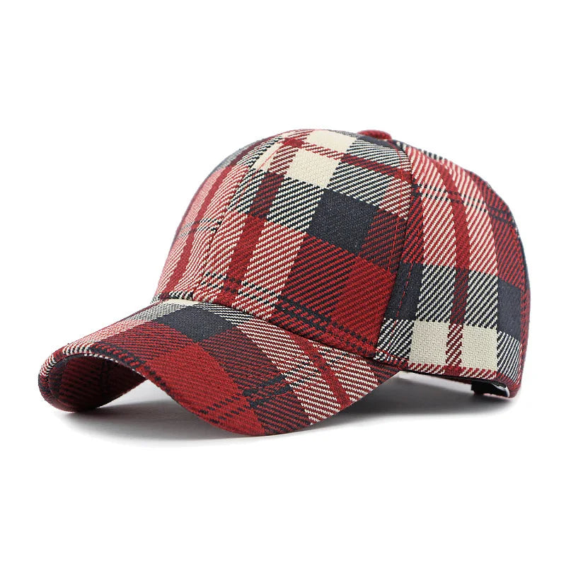 Marlowe Plaid Cap