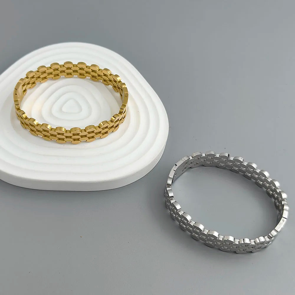 Aria Honeycomb Cuff Bracelet