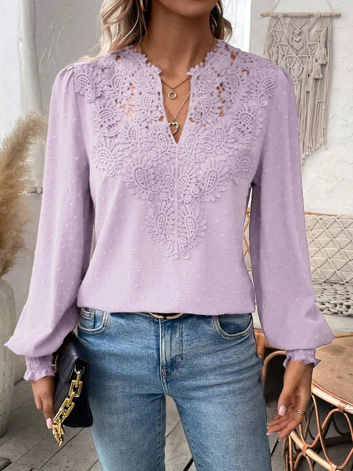 Léa Lace Blouse