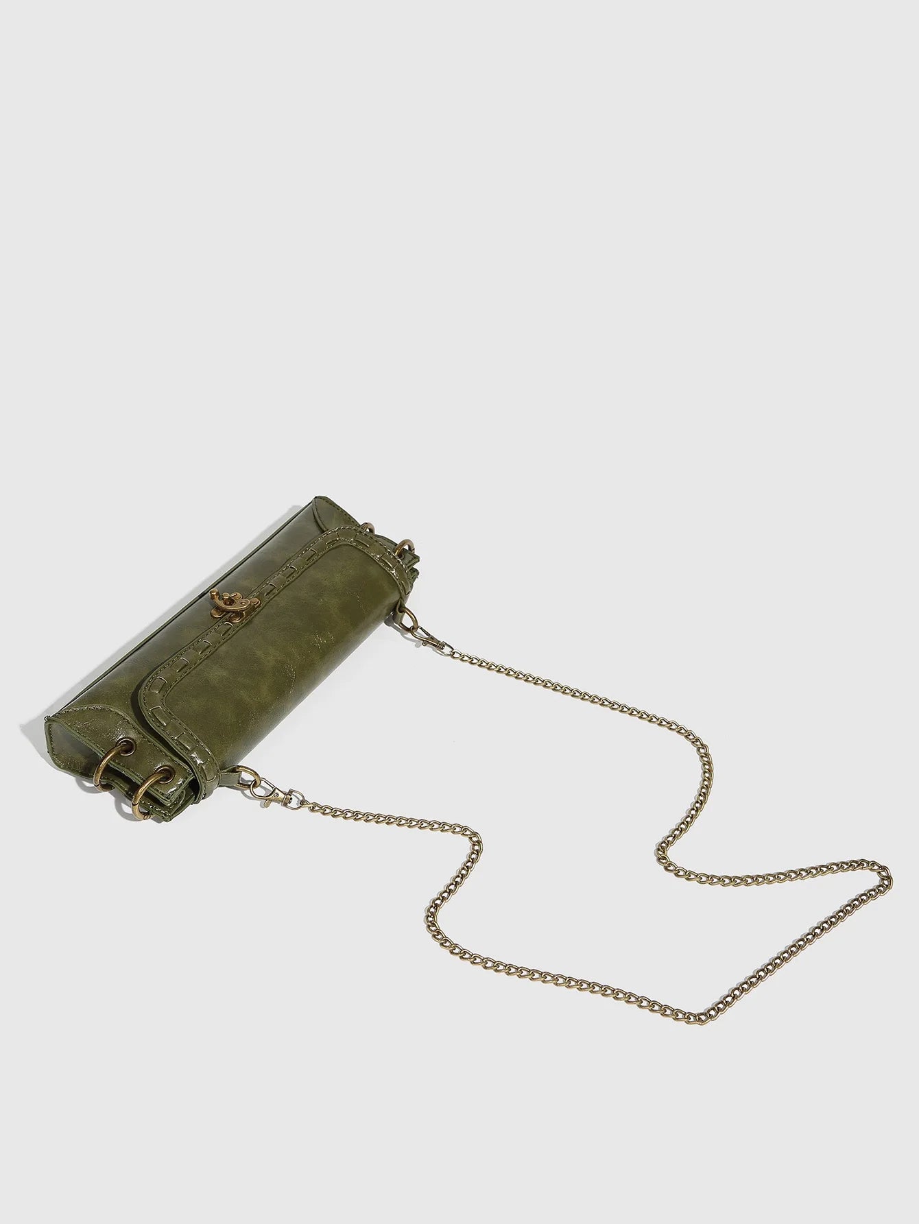 Margot Vintage Leather Clutch
