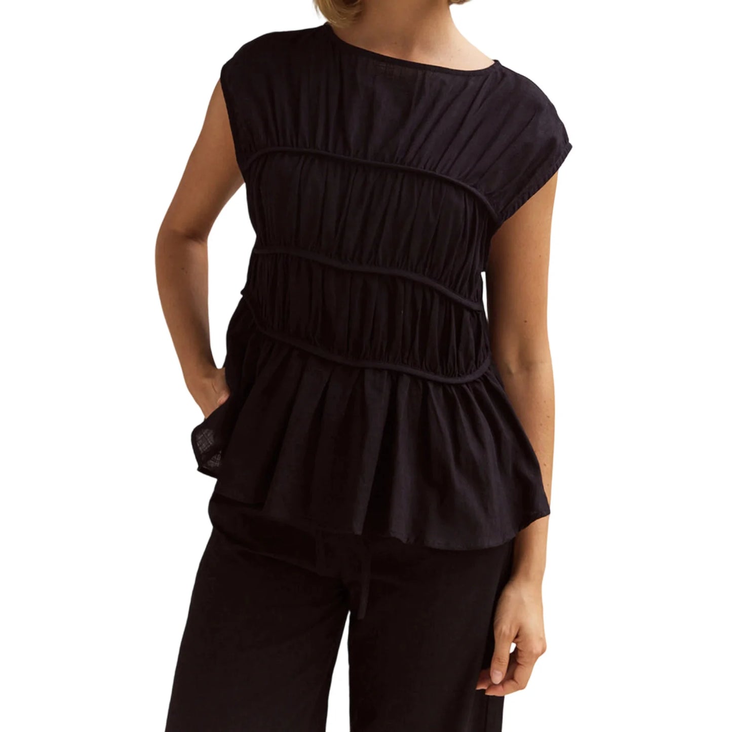 Mila Ruched Blouse