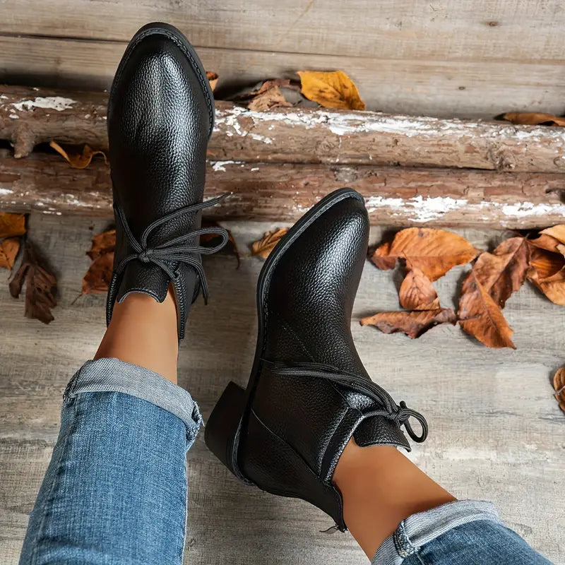 Margaux Leather Ankle Boots