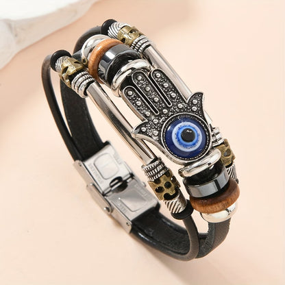 Guardian Leather Cuff Bracelet