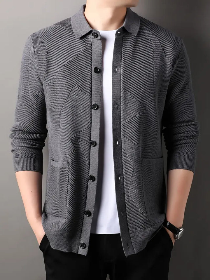 Marlowe Textured Cardigan