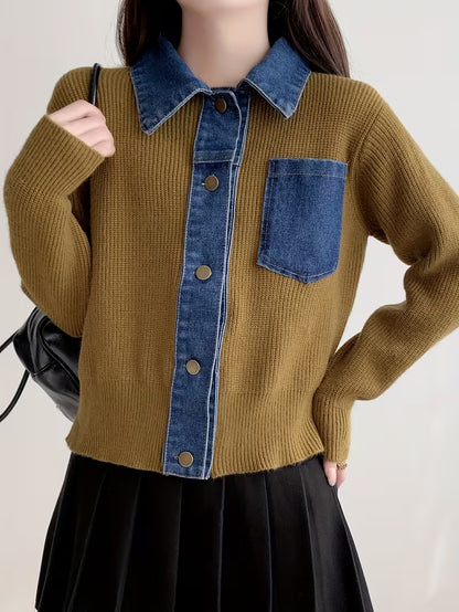 Adele Contrast Coat