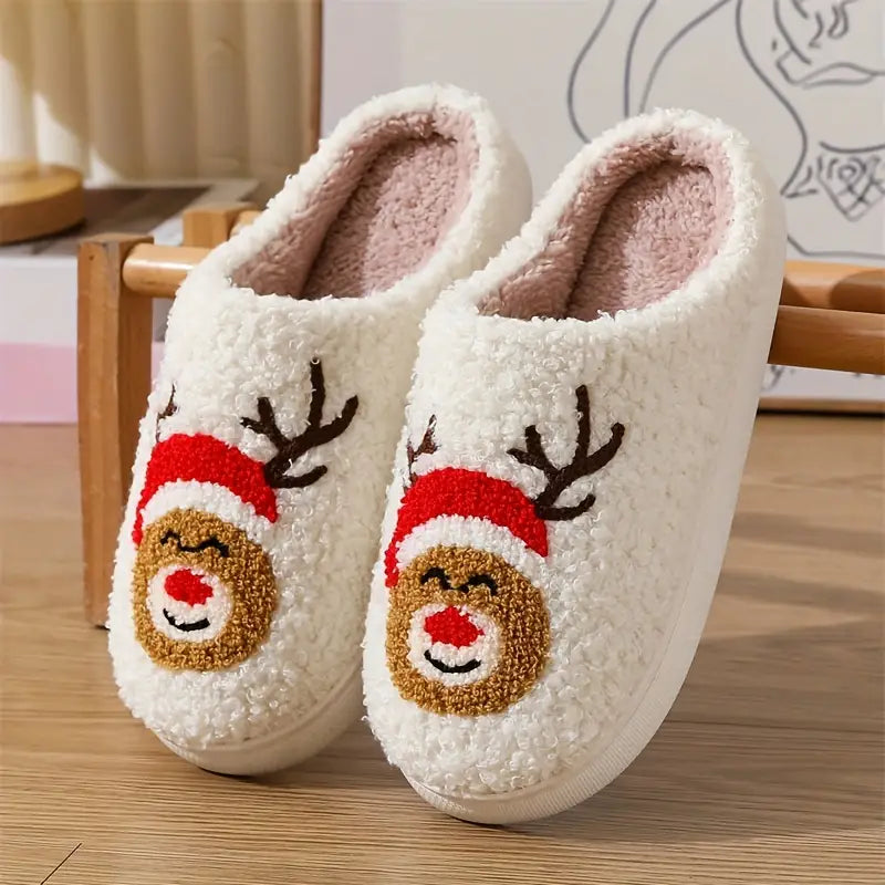 Merry Maison Plush Slippers