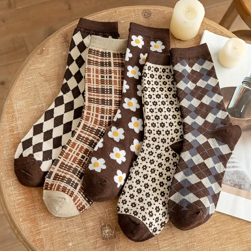 Wool & Willow Embroidered Socks