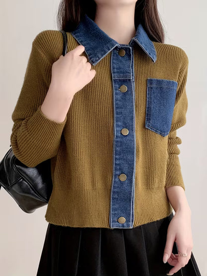 Adele Contrast Coat