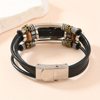 Guardian Leather Cuff Bracelet