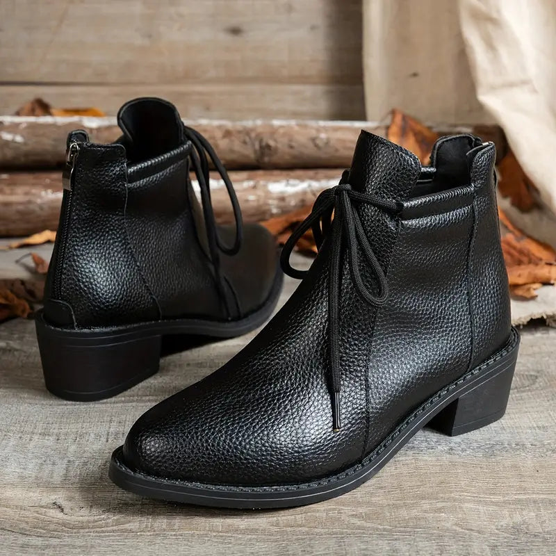 Margaux Leather Ankle Boots