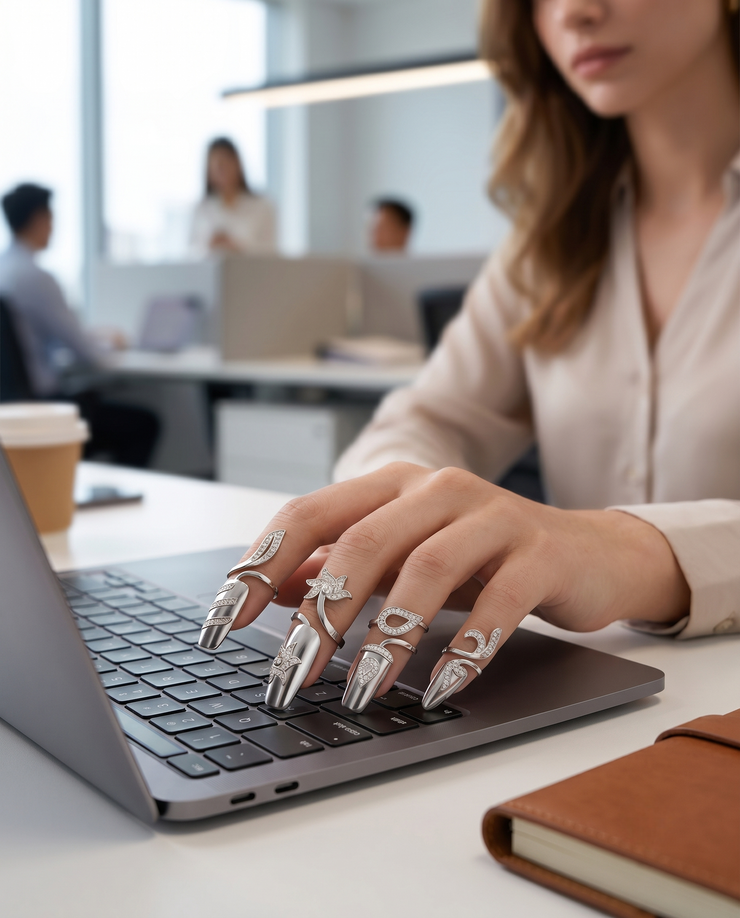 Noa Claw Ring Set