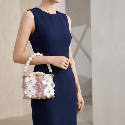 Rosalie Pearl Clutch