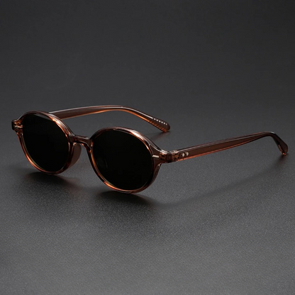 Eden Vintage Oval Sunglasses