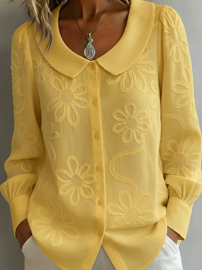 Daisy Bloom Button-Up