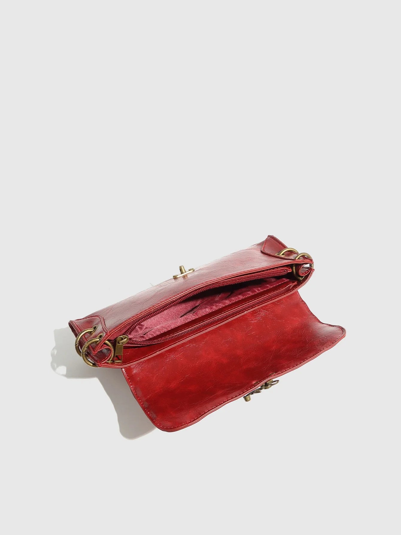 Margot Vintage Leather Clutch