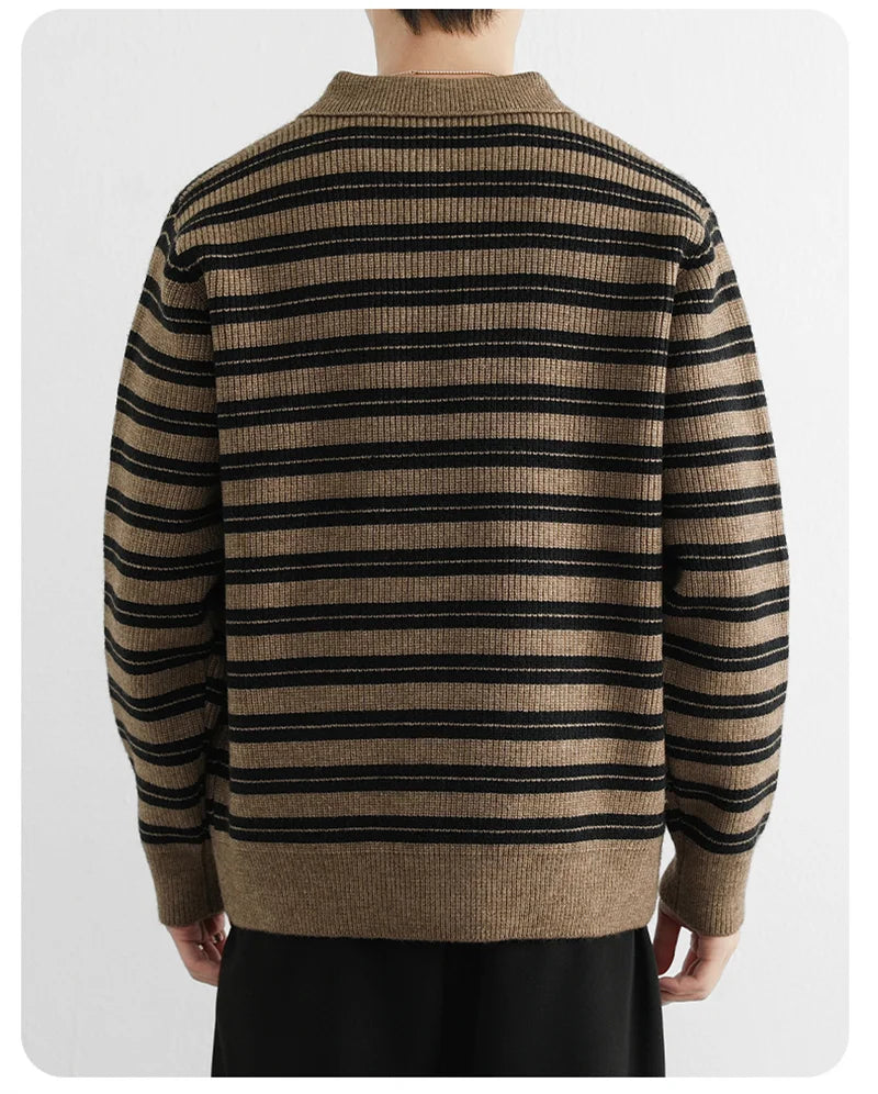 Maxwell Striped Polo