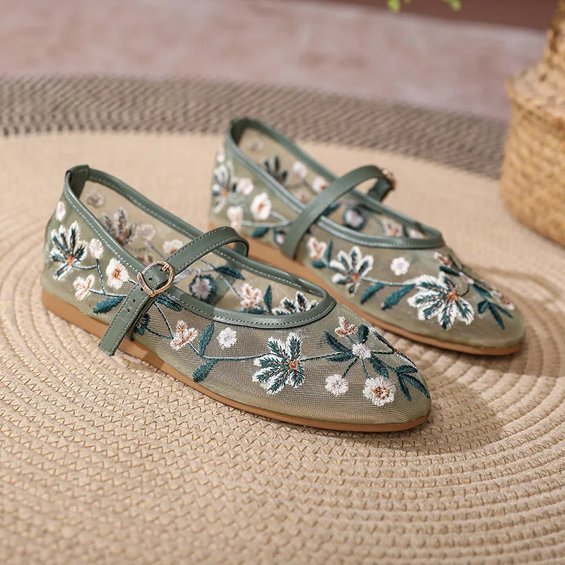 Amara Bloom Ballet Flats