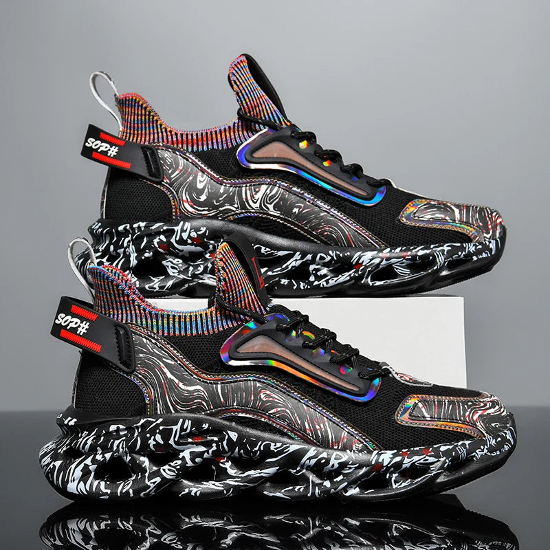 Blaze Graphic Sneakers