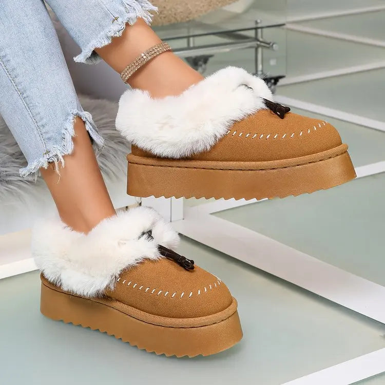 Aspen Plush Platform Boots
