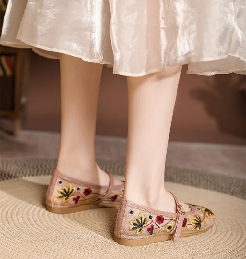 Amara Bloom Ballet Flats