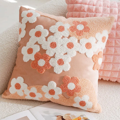 Daisy Tufted Pillow Covers
