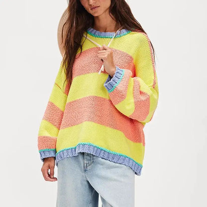 Sloane Stripe Knit Sweater