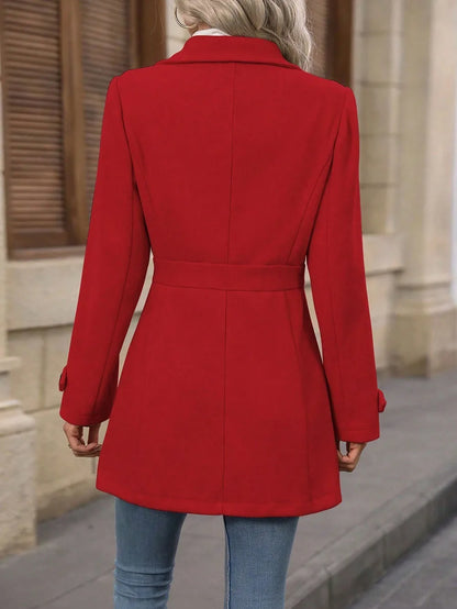 Charlotte Buttoned Trench Coat