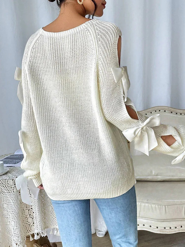 Isabelle Bow Sleeve Sweater