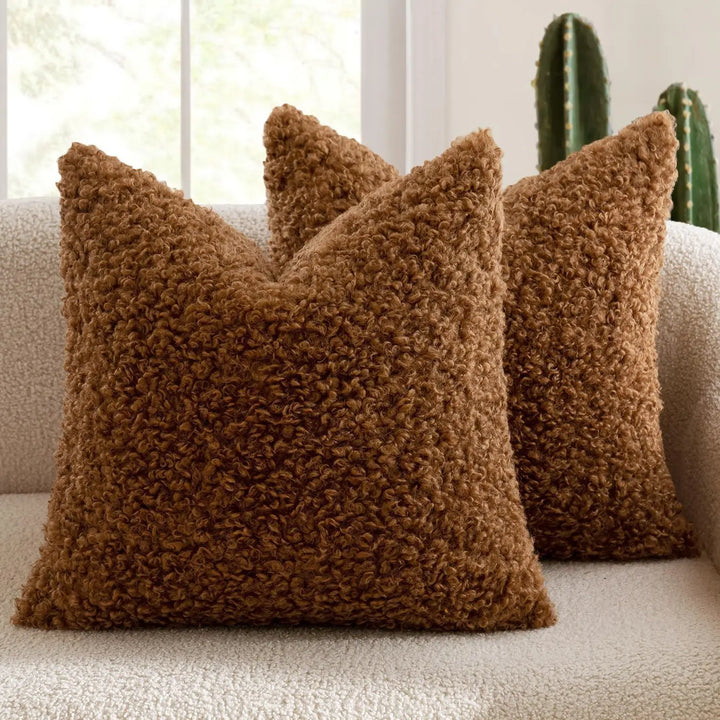 Sola Bouclé Pillow Cover