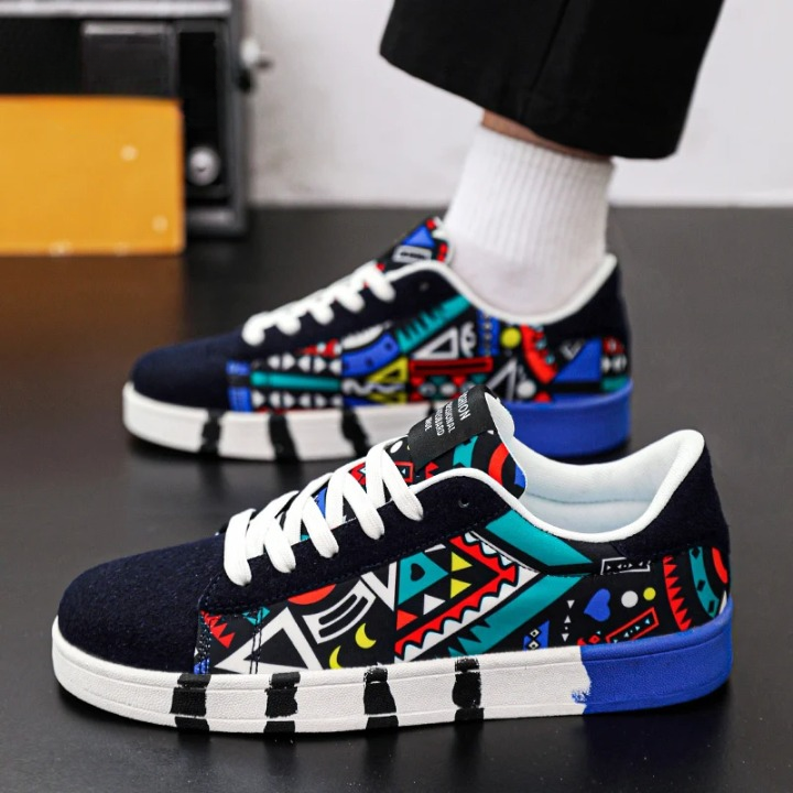 Aztec Graffiti Sneakers