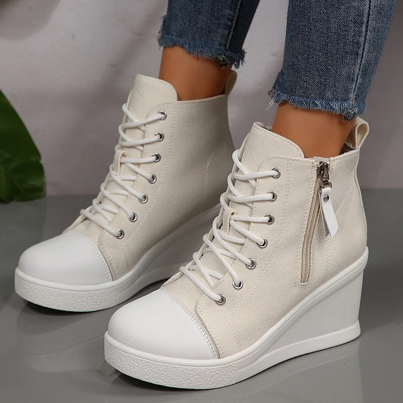 Elara Wedge Sneakers