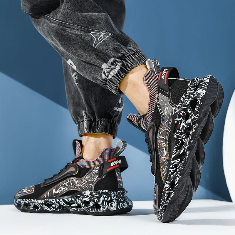 Blaze Graphic Sneakers