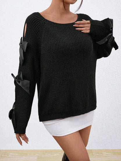 Isabelle Bow Sleeve Sweater