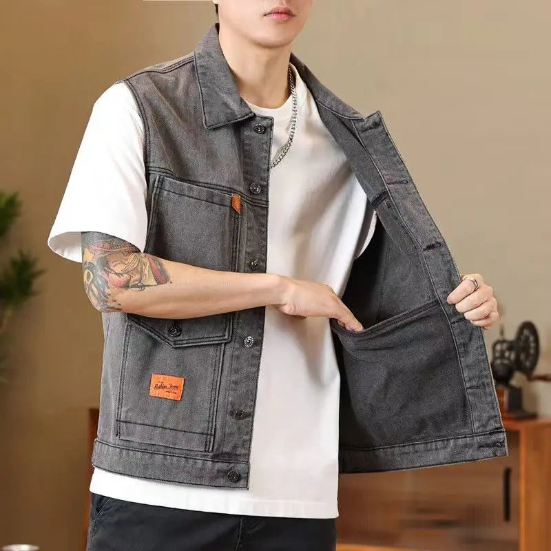 Frontier Denim Vest