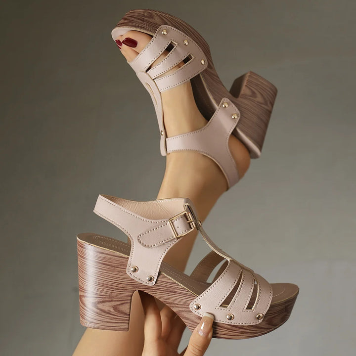 Alma Block Heels