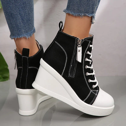 Elara Wedge Sneakers