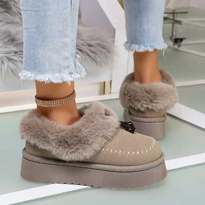 Aspen Plush Platform Boots