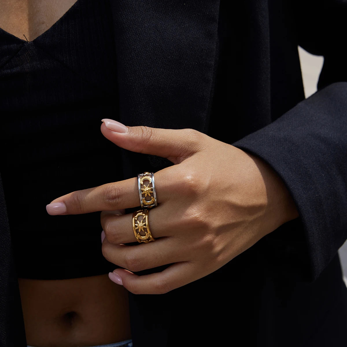 Luna Cutout Ring
