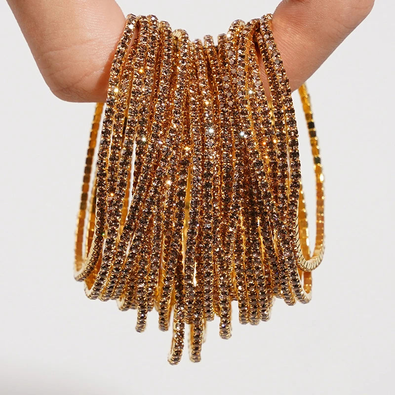 Cristalle Stack Bangles