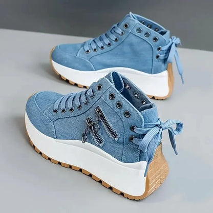 Darcy Canvas Platform Sneakers