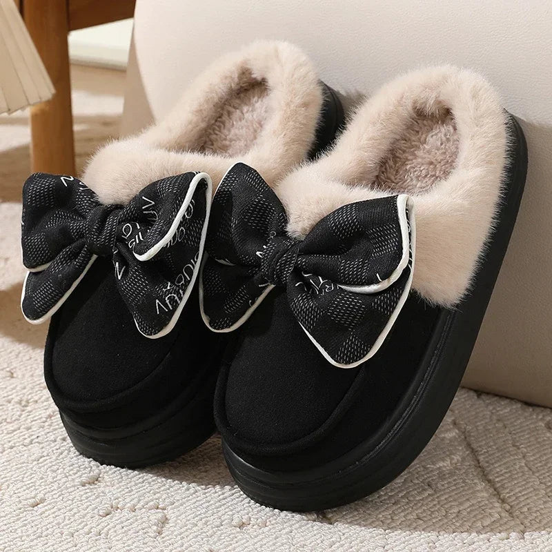 Belle Bow Slippers