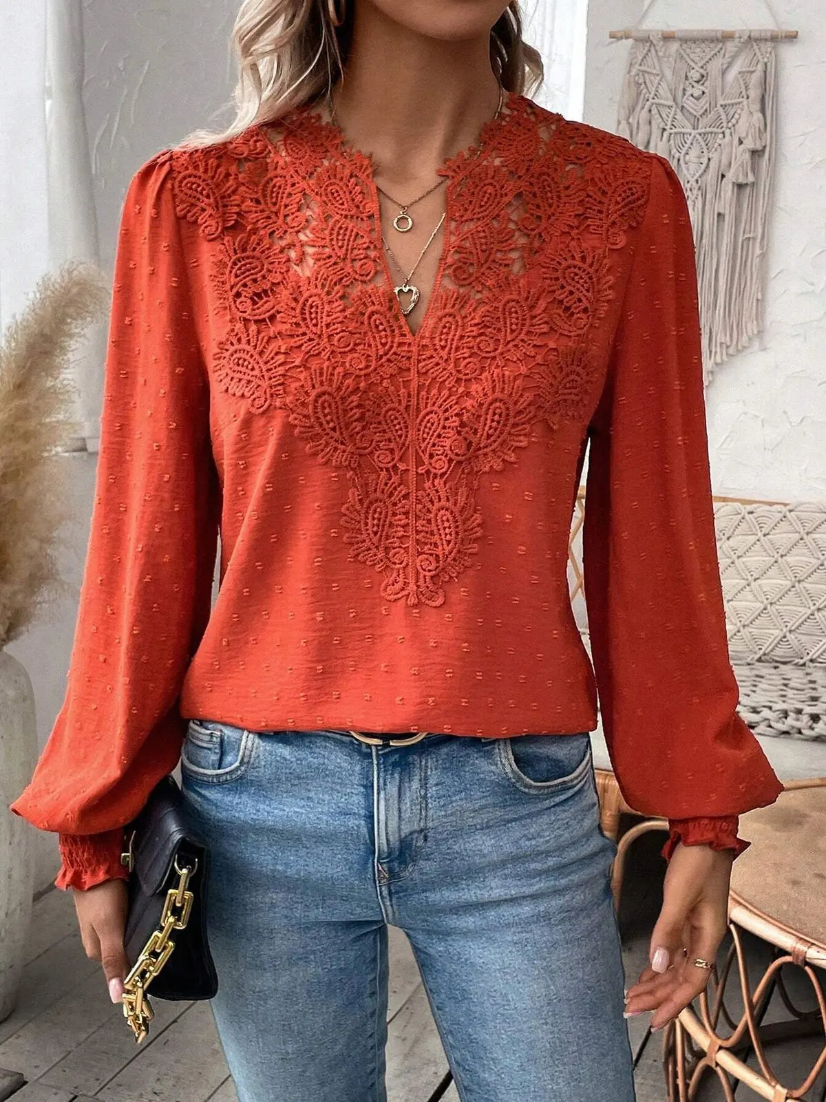 Léa Lace Blouse