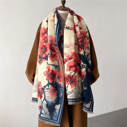 Roselle Garden Scarf