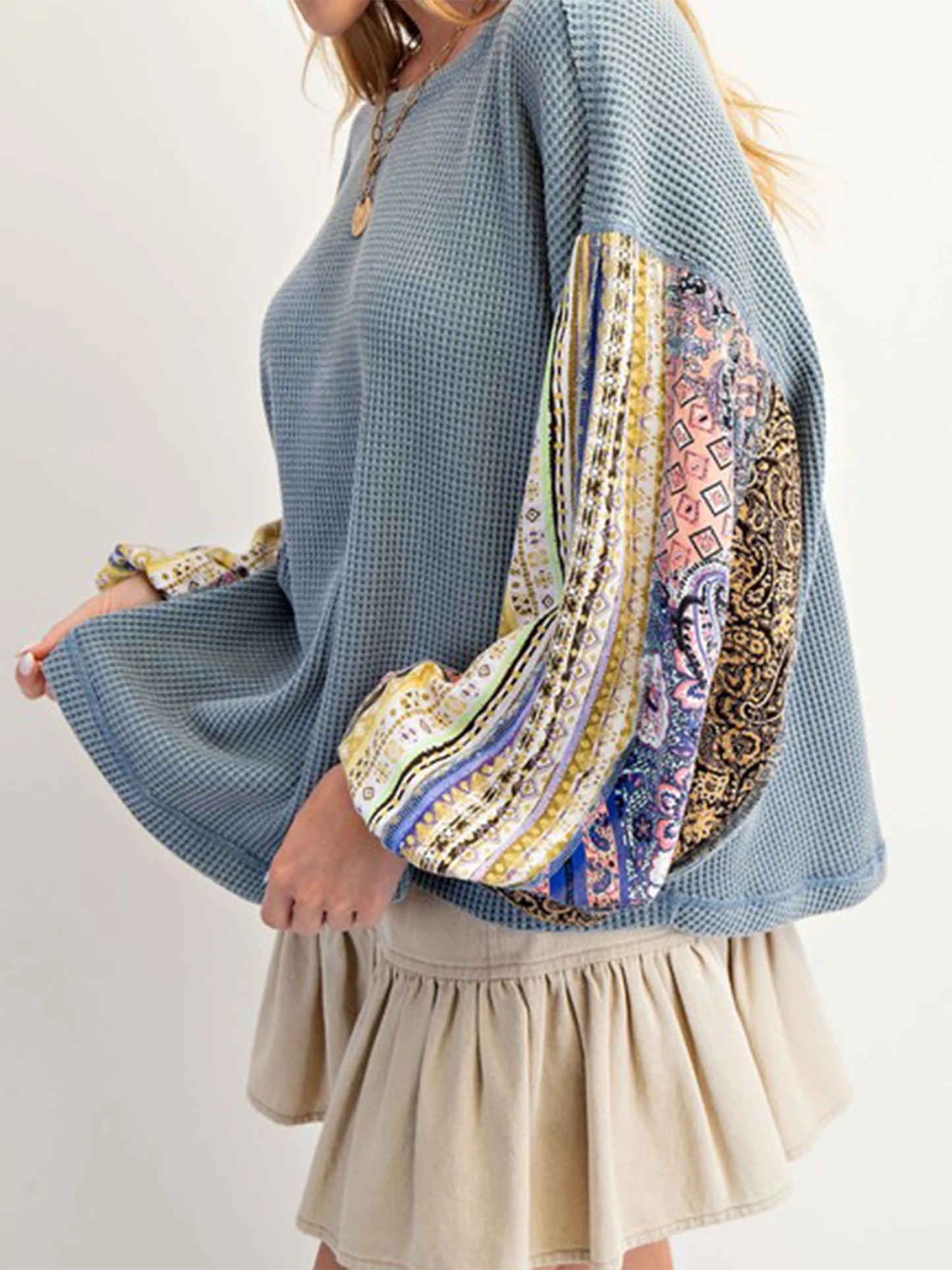 Rosalie Patchwork Top