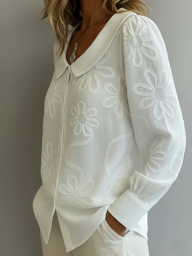 Daisy Bloom Button-Up
