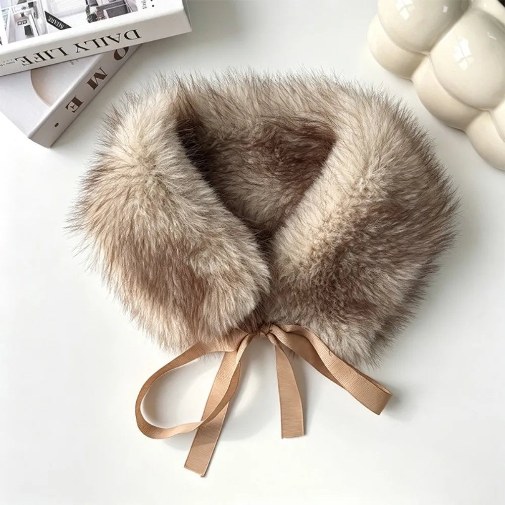Odile Fur Collar Scarf