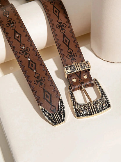 Dakota Carved Belt