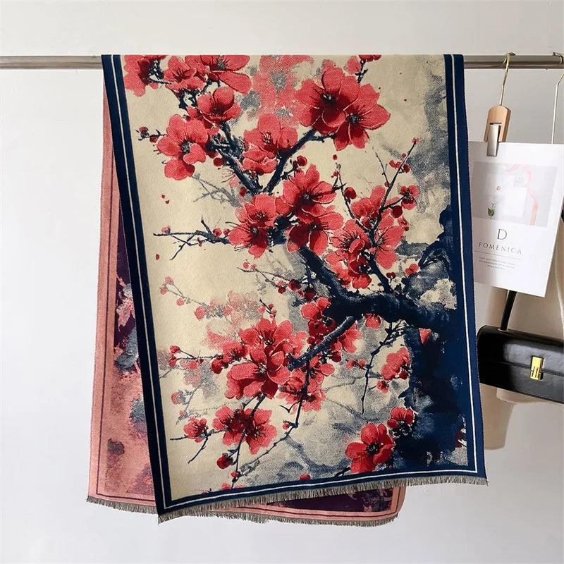 Roselle Garden Scarf