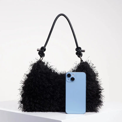 Noémie Plush Clutch